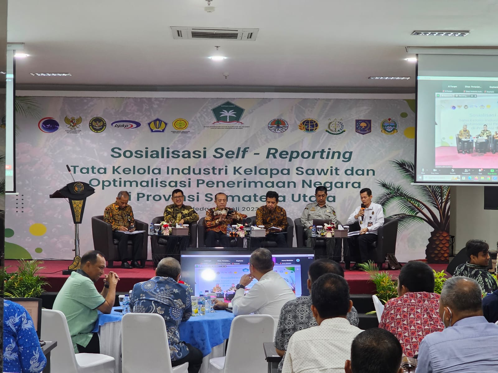 Sosialisasi Self Reporting Siperibun Berlanjut ke Medan, Demi Perbaiki Tata Kelola Kelapa Sawit Indo