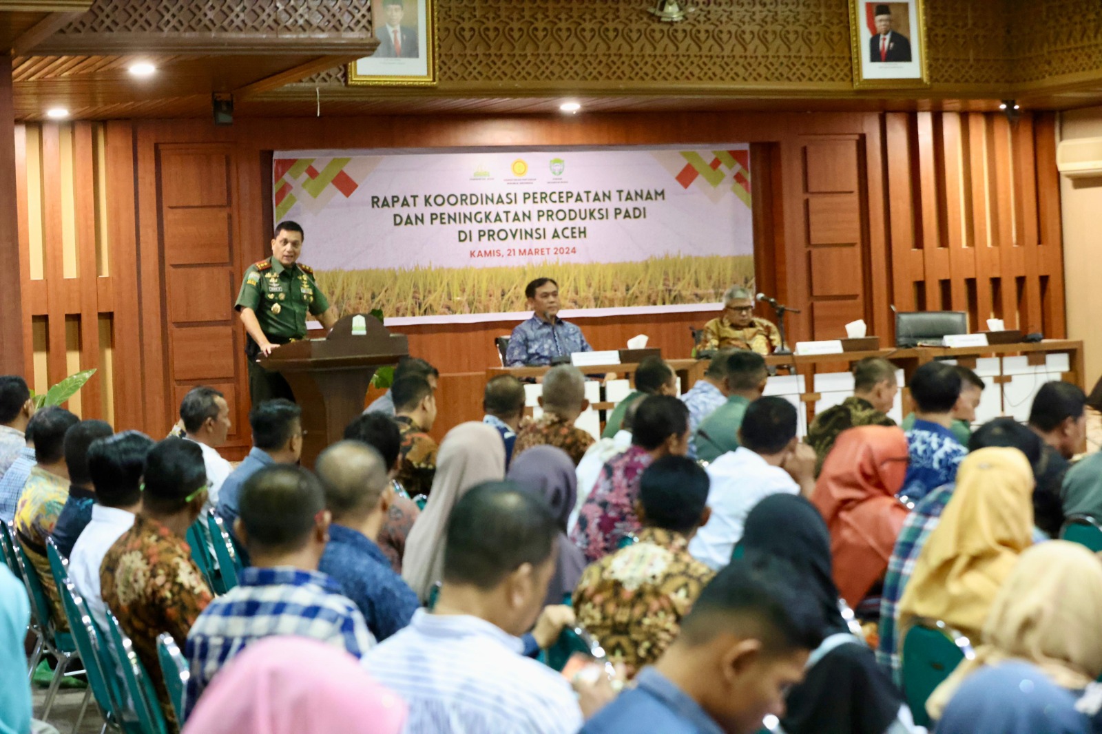 Sinergi Kementan, TNI dan Pemda Tingkatkan Produktivitas Padi di Aceh